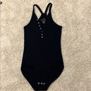 Henley bodysuit